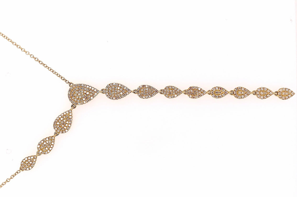 Diamond Necklace Set - Indian Jewellery Designs