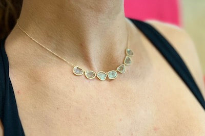 Diamond Slice Necklace