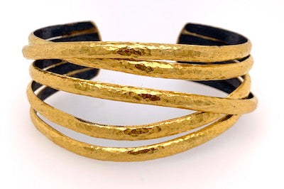 Wrap around 24kt Cuff