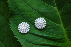 Diamond Starburst Earrings
