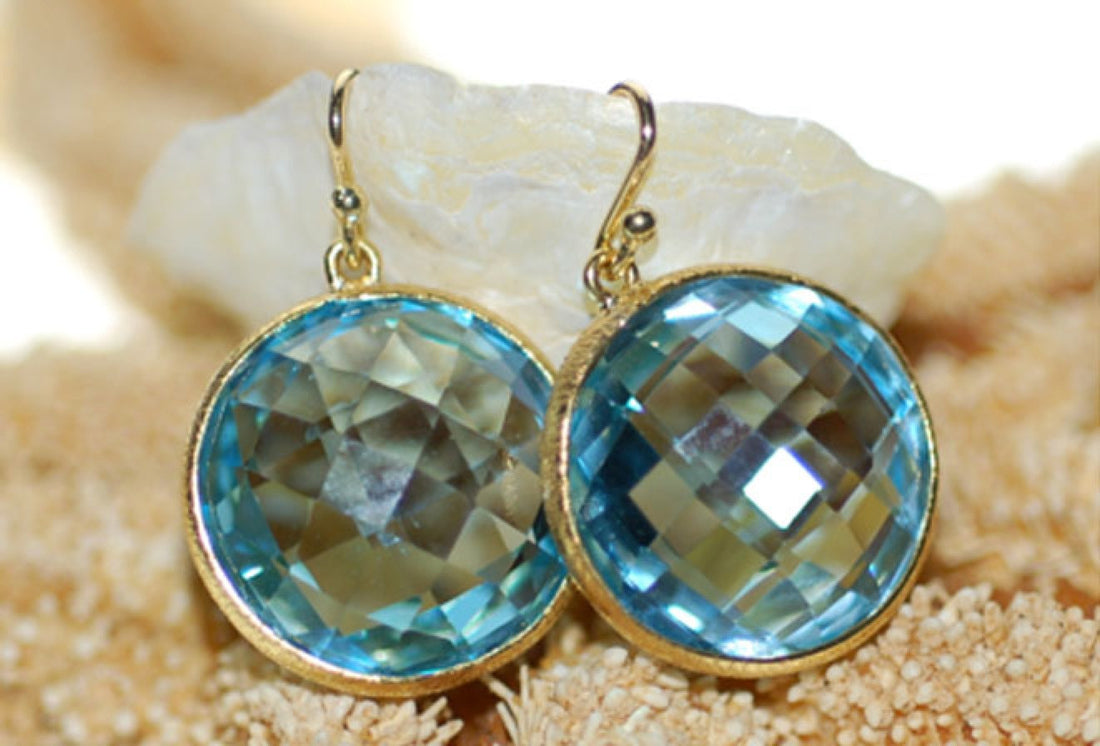 Santorini Blue Earrings